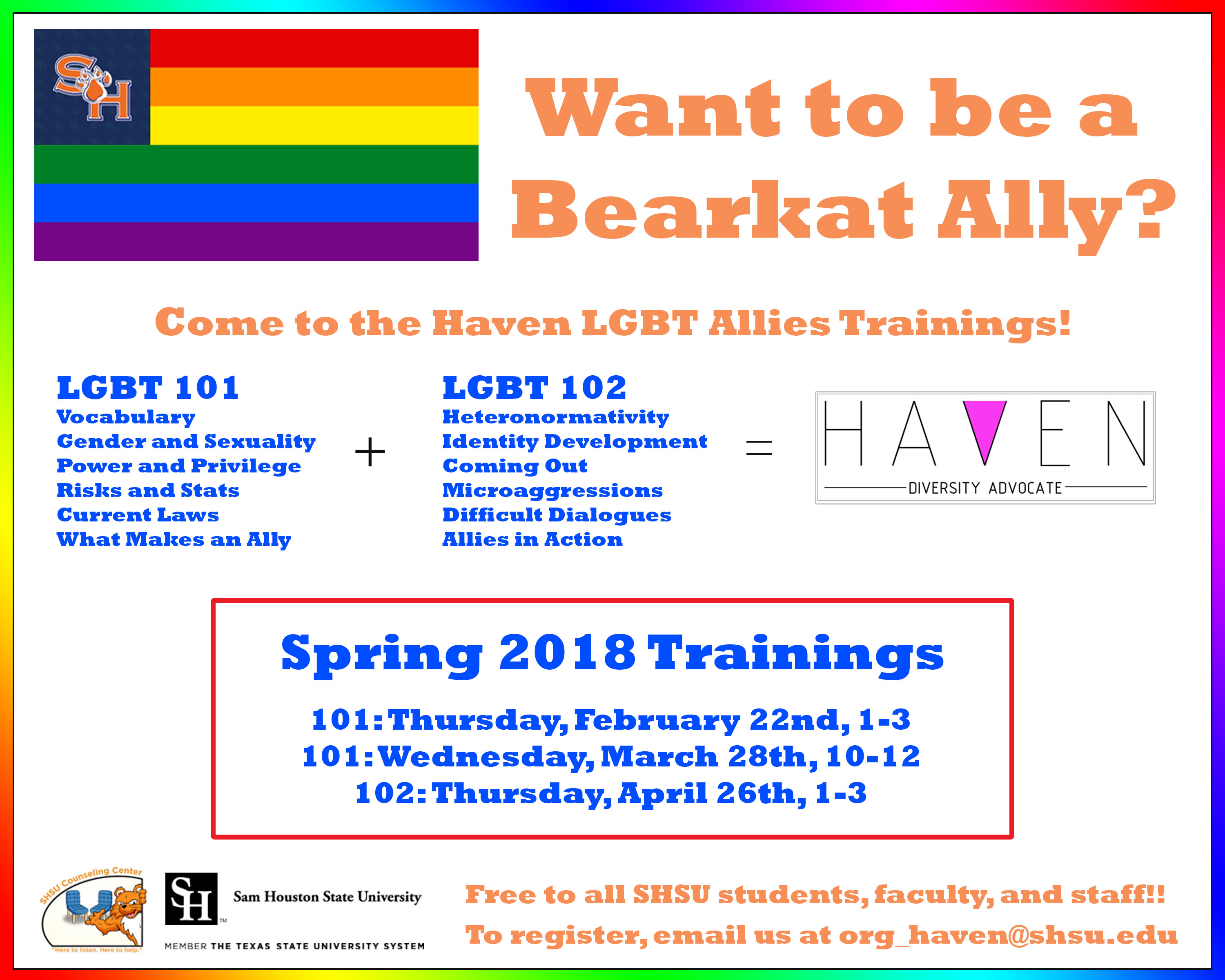 2018 Spring Flyer